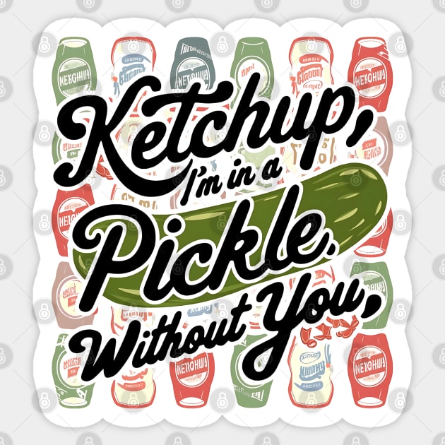 Ketchup Sticker by NomiCrafts